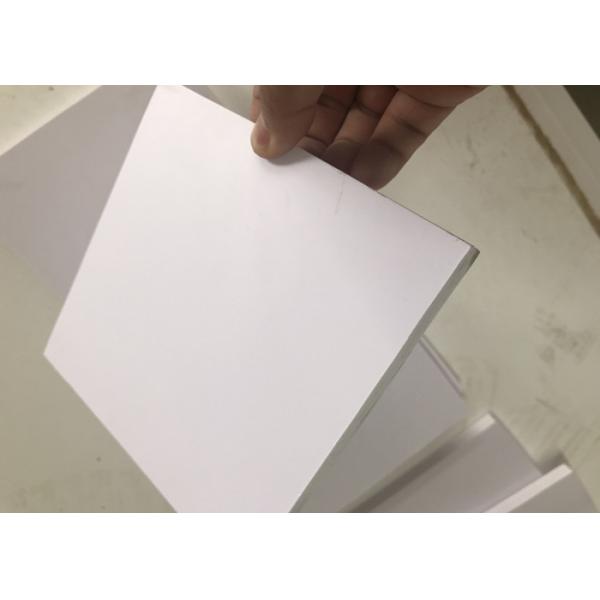 High Strength White Pvc Display Board , Flame Resistant Foam Board Smooth Surface