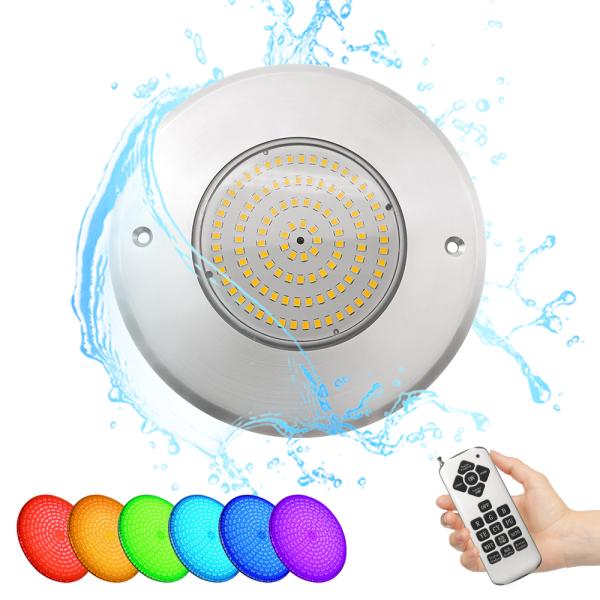 IP68 Fully Sealed Waterproof Single Color 160*7.5mm Ultra Slim Pool Submersible LED Lights With CE Certification