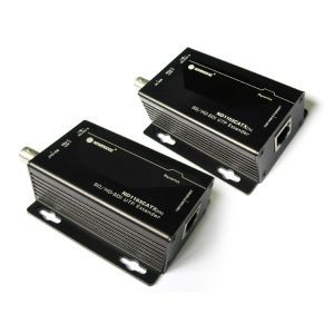 Cheap SD/HD-SDI Video Extender over CAT5/ 6 Kit Transmitter and Receiver wholesale