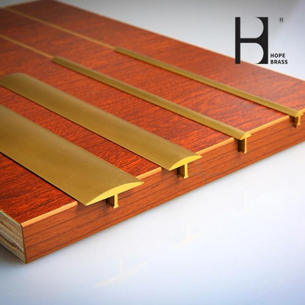 Rustproof Hpb58-3 Brass T Profile With Electroplated Surface