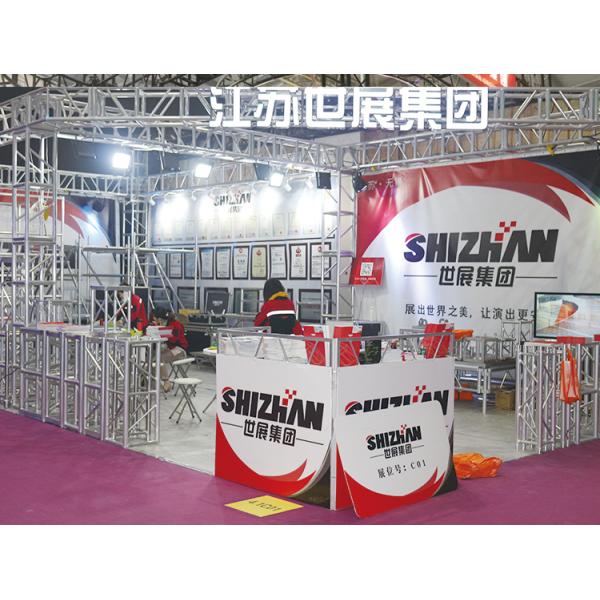 750kg/Sqm Mobile Portable Glass Stage Decoration Round For Wedding