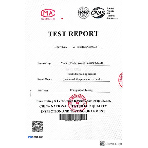 20kg 25kg 40kg 2 Ply Paper Bags / Kraft Paper Cement Bags With Adhesive Powder