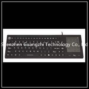 China Custom Printing Silicone Rubber Keyboard , Waterproof Usb Keyboard Ce Approvals on sale