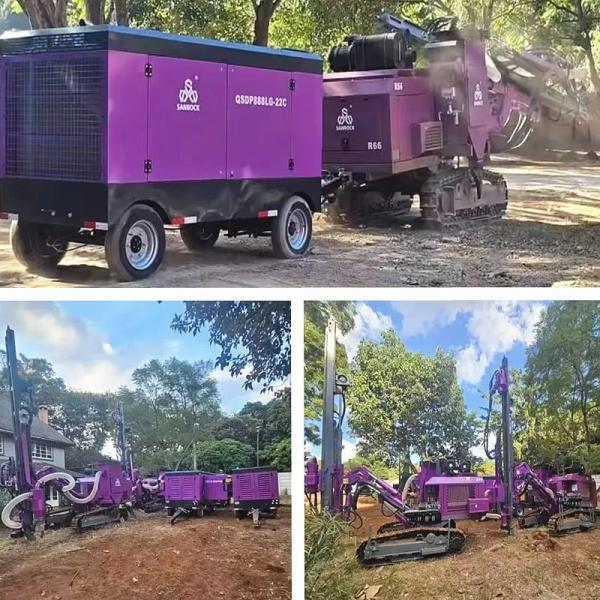 Gasoline Rock Drill Mini Hydraulic Jack Hammer Concrete Breaker for Drilling Diameter 42mm and Drilling Depth 6m