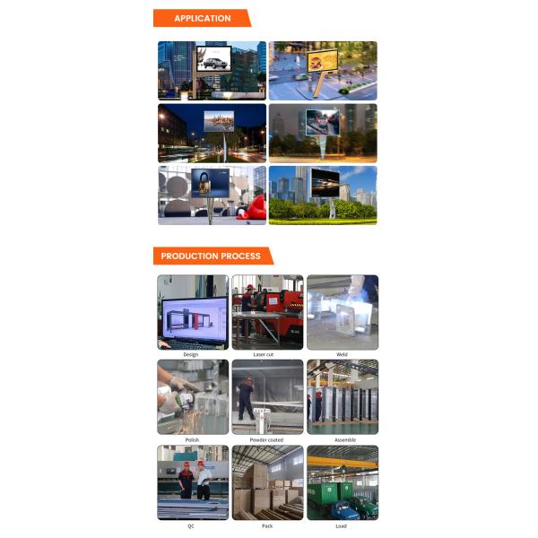 Custom high end design p6 8000nits steel waterproof IP65 digital outdoor led billboard for advertising