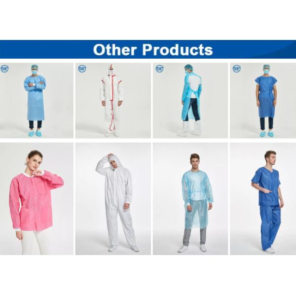 Nonwoven 16.9in Disposable Shoes Cover Waterproof Medical Staff Shoe Cover Hospital