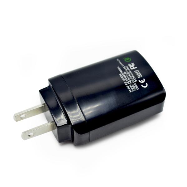 Quick Charger 3.0 Patent Portable Intelligent Universal USB wall travel Charger for Iphone / iPod/Ipad/Samsung QCT204