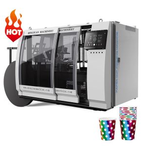 Cheap Fully Automatic PLA Laminated Paper Cup Making Machine High Speed wholesale