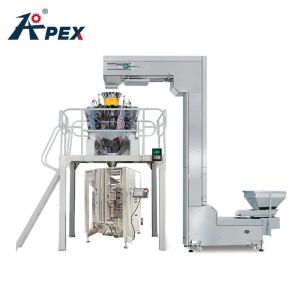 Cheap Computer Control Snack Food Packing Forming Vertical Continuous Filling Pouch Food Automatic Plastic Bag Sealing Machine wholesale