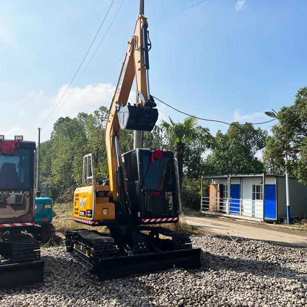 7 Ton Micro Used Sany Excavator Sy75 Digger Hyraulic Crawler Construction Machine