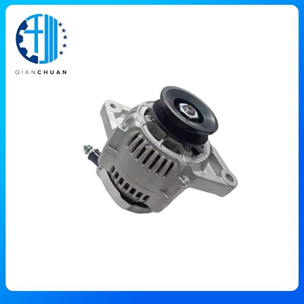 12V/35A Alternator 600-821-3350 Compatible with Kubota D1703 Engine Komatsu PC56-7 Excavator