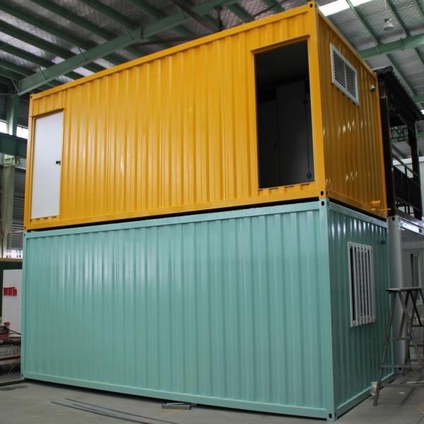 20ft Durable Macaron Colored Shipping Container Modifications Environmental Friendliness