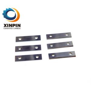 China 50x12x1.5mm Tungsten Carbide Inserts / Tungsten Carbide Scraper Blade on sale