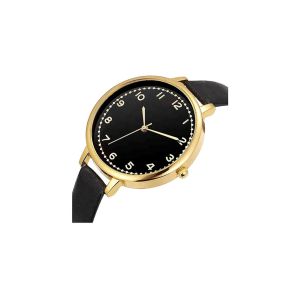 Genuine Leather Timeless Stainless Steel Women Watches Water Resistant