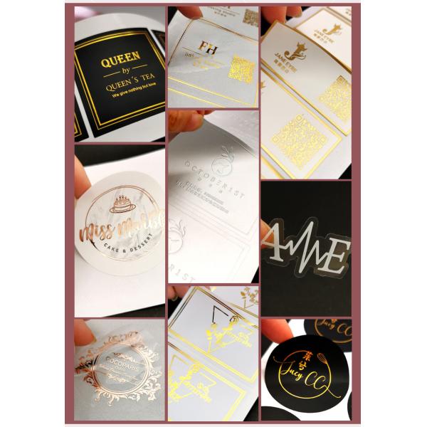 Heat Resistant Custom Label Stickers Roll Colorful Print For Daily Food