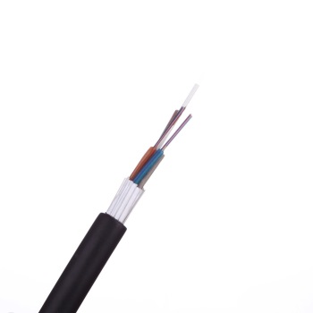 Loose Tube Non Metallic Armored Fiber Cable GYFTY Fiber Optic Cable 4 Core