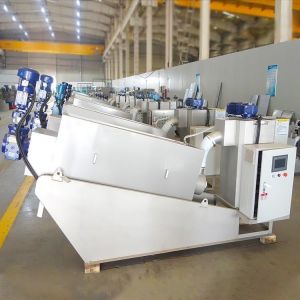 Screw Press Chemical Plant Sludge Dewatering Equipment Full Automatic