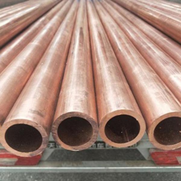 Seamless Copper Tube Pipes 0.1mm - 60mm Thickness ASTM B587 C4430 C38500