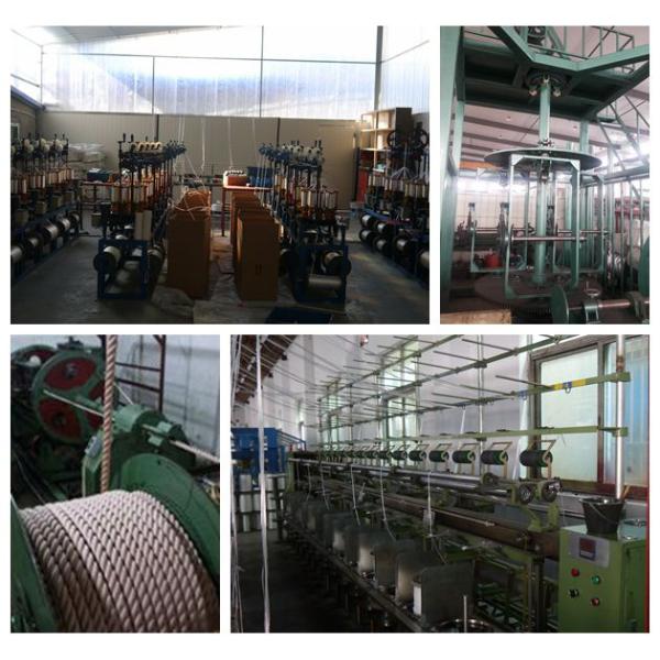 Customized Size High Tenacity 8 Strands Braided Uhmwpe Safety Rope for Fall Protection