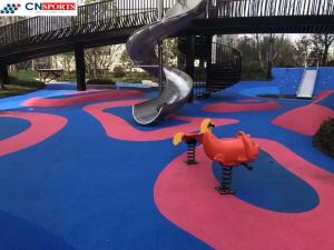 China EPDM Rubber Flooring ISO Outdoor Playground Rubber Mats on sale