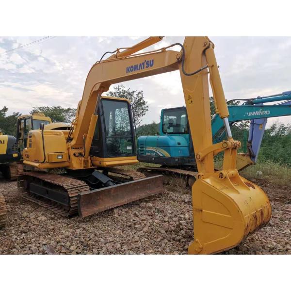 Yellow Mini 12RPM 6300kg Komatsu PC60 7 Excavator