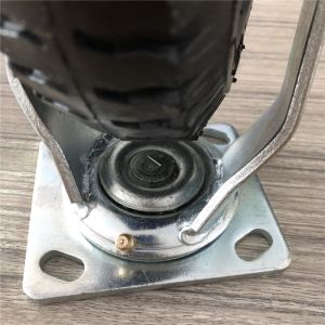 250-4 Rubber Swivel Castor Wheels Furniture Trolley