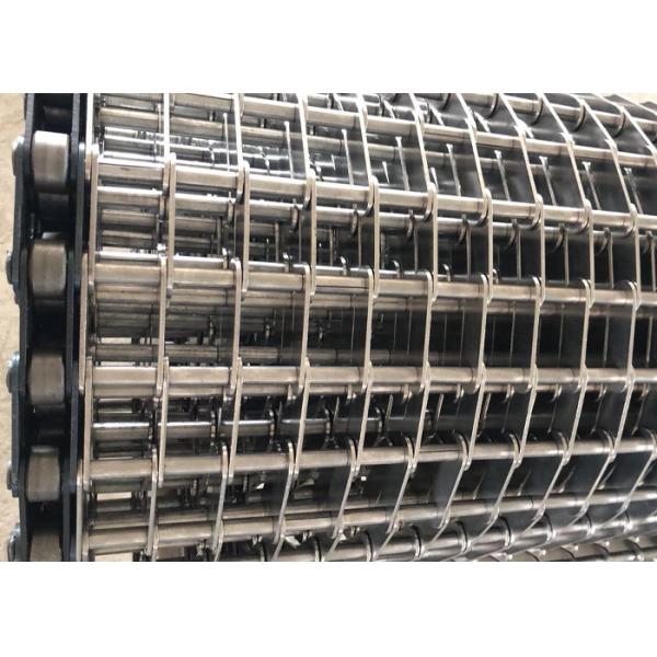 Eye Link conveyor belt 304 Stainless Steel High Temperature Resistant For Freezing Berries