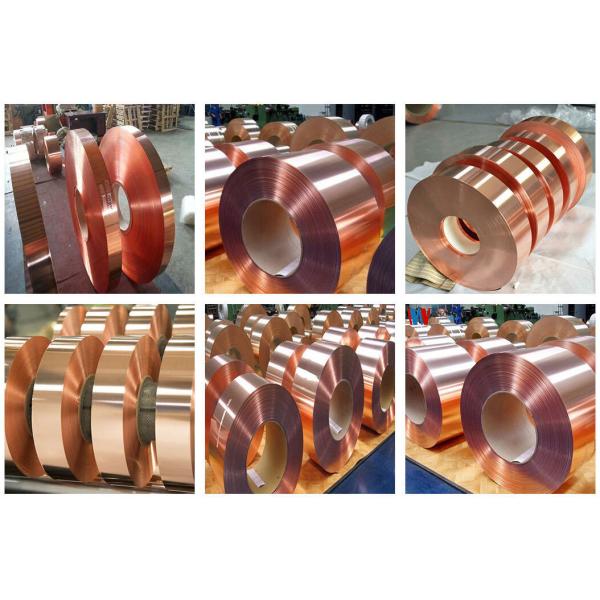 C1220P Smooth Pure Copper Strip 25x3mm ASTM AISI JIS Standard