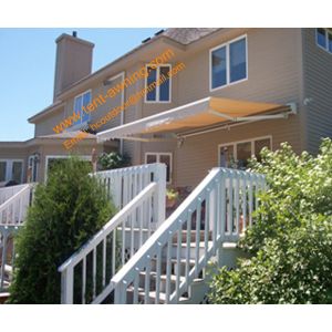 Cheap Patio Balcony Motorized Remote Control Automatic Retractable Arm Awning wholesale