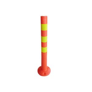 Cheap Flexible EVA Orange 750mm Traffic Warning Post wholesale