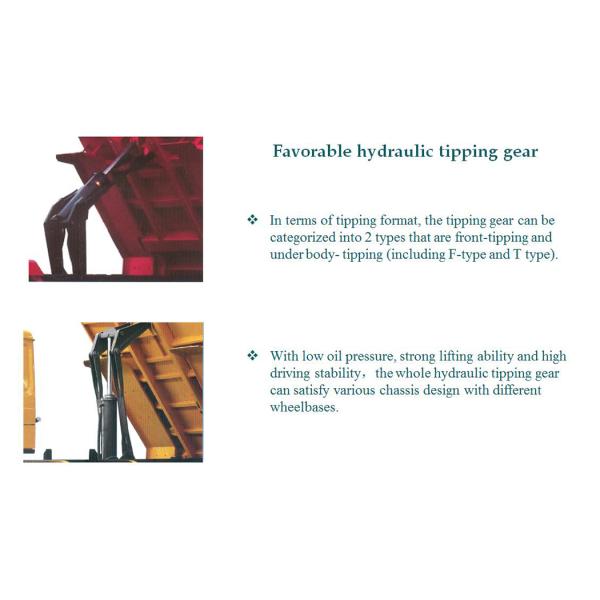 10 Wheel 16 20 Cubic Meter HF7/HF9 Front Axles SINOTRUK Dump Truck