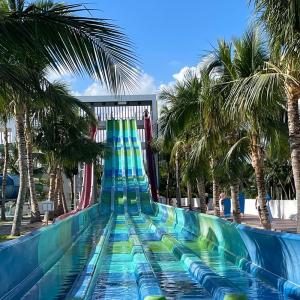 Cheap OEM ODM Aqua Water Slide Playground Fiberglass Water Slide Rainbow wholesale