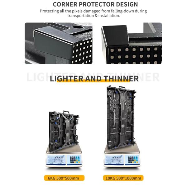 Die-Cast Aluminum Screen Outdoor Waterproof LED Display 320*160MM P4 Indoor LED Cinema Screen