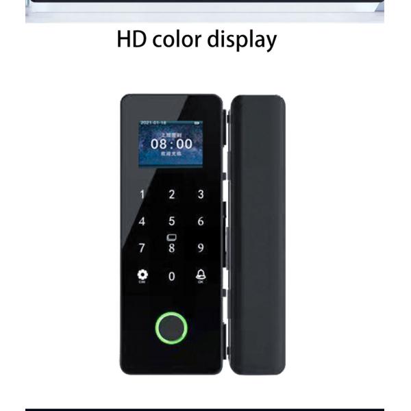 Frame Frameless Sliding Door Smart Lock / Glass Door Mortise Lock