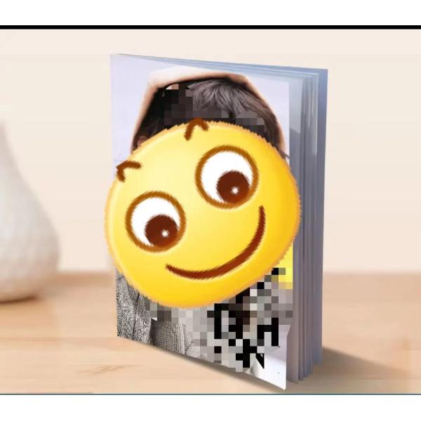 Custom Photo Album Printing Hardcover Glue Bound Keepsake Album Memory Book