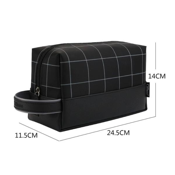 Fashion Travel Kit Organizer , Lightweight Hanging Toiletry Bag For Bathroom Storage