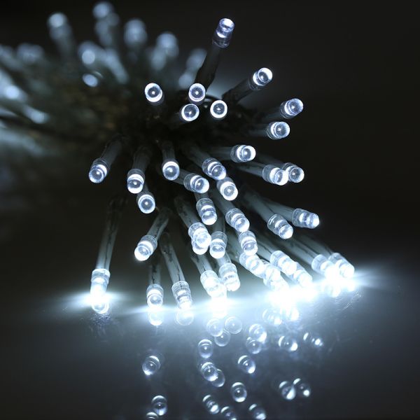 RGB Adjustable IP65 Waterproof Solar LED Fairy Lights Outdoor For Garden Yard