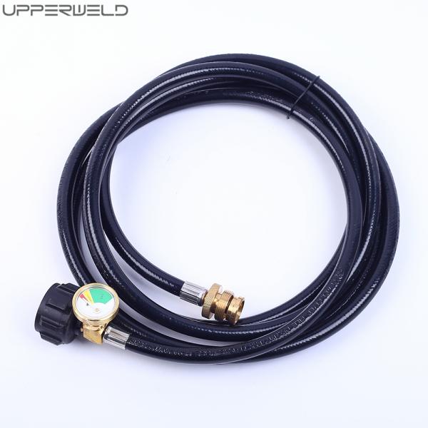 10' Rubber Propane Regulator Hose with Length 20' Propane Tank Gauge LPg Gas Regulator