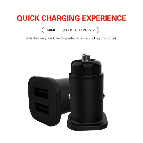 4.8A Dual USB CAR CHARGER Universal Compatible HOCO USB CAR CHARGER for all electronics