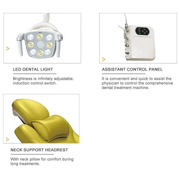 Removable Rotatable Electrical Dental Chair , Multifunctional Dental Surgery Chair