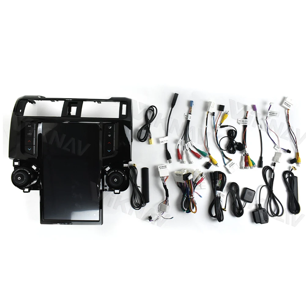 2 Din Android Multimedia Car GPS Toyota 4runner Radio Stereo 2009-2019 Carplay Receiver