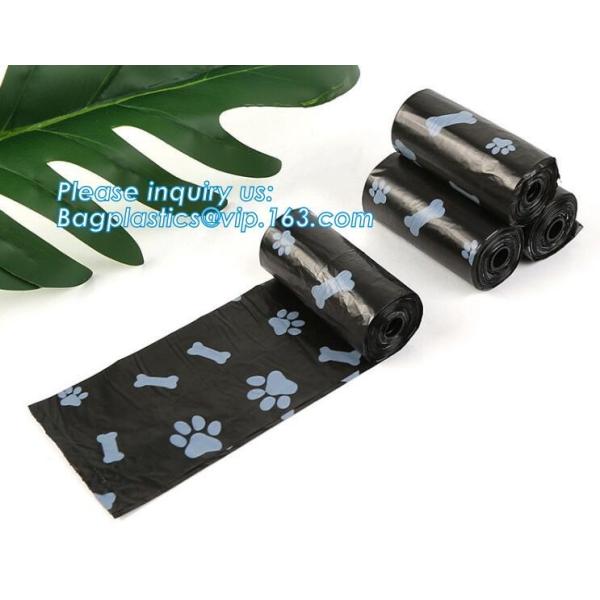 Nappy Baby Disposable Diaper Sacks, Degradable scented disposable baby diaper sack, green tie handle baby diaper sack