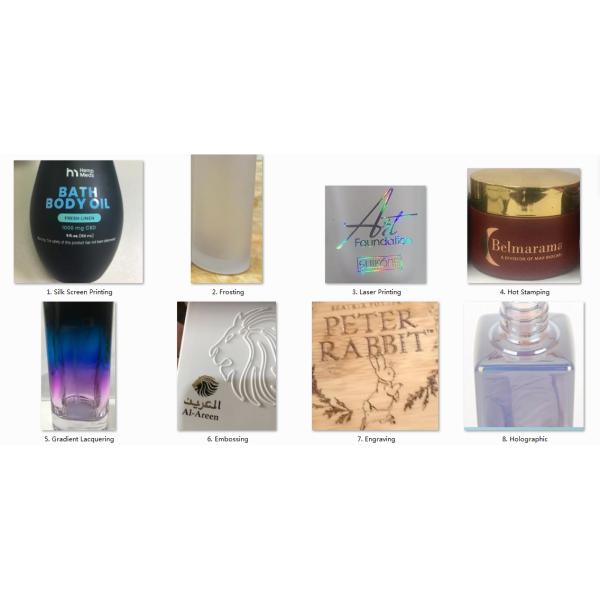 30ml 50ml Luxury Glass Perfume Bottles , Perfume Atomizer, Glass Sprayer Bottles with Surlyn Cap