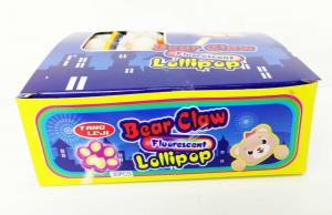 Cheap 10g Bear's Paw Shape Lollipop Healthy Hard Candy With Good Taste Healthy lollipop good quality wholesale