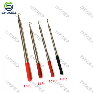 China Custom Stainless steel telescopic golf club with hook on sale