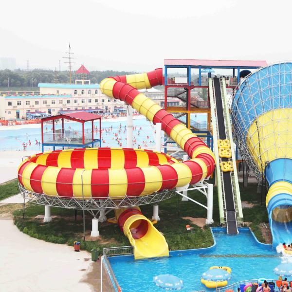 Funny Indoor Water Parks Theme Park Equipment Platform 13.5m