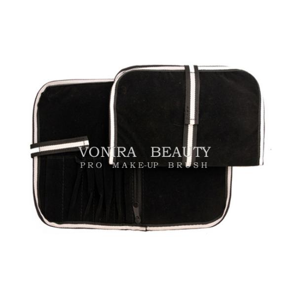 Cute Cartoon Cat Makeup Storage Bag / Makeup Brush Pouch Case Flannel Material