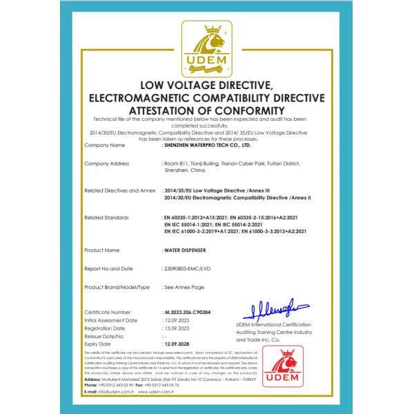 Hot and Cold Water Cooler Water Dispenser for Home and Office with 5L/H Hot Water Capacity and 2L/H Cold Water Capacity