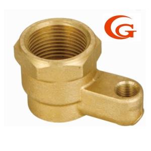 Buy cheap Hexagonal Brass Water Pipe Fittings , 45D Flared Pipe Fittings from wholesalers