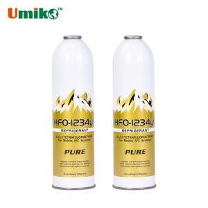 Cheap 1kg HFO-1234yf Refrigerant Air Conditioner Refrigerant Gas 73*260mm wholesale